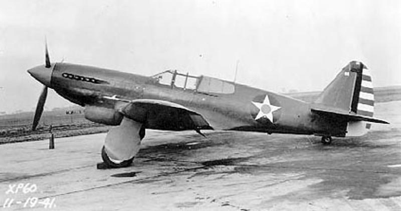 Image of the Curtiss XP-60