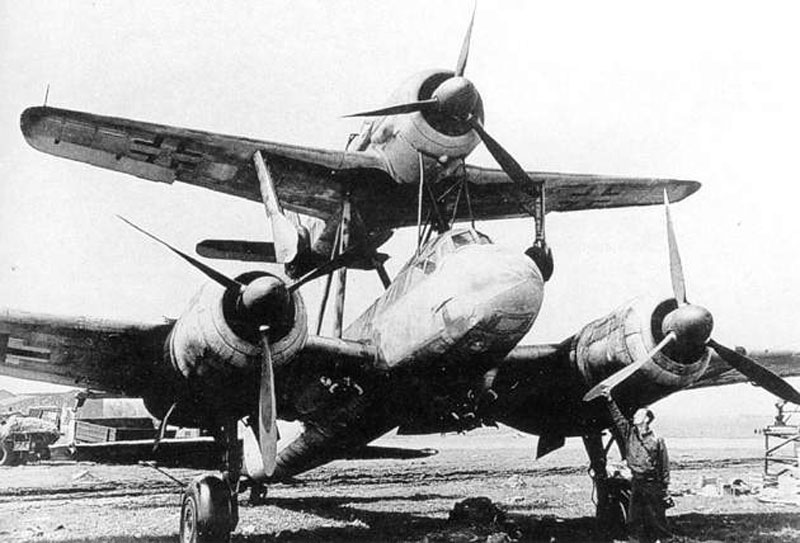 Image of the Luftwaffe Mistel (Mistletoe)