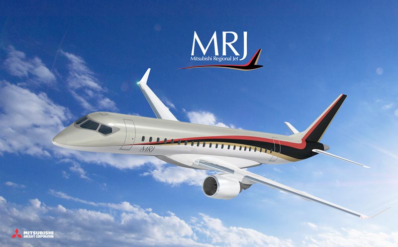 Image of the Mitsubishi Regional Jet (MRJ)