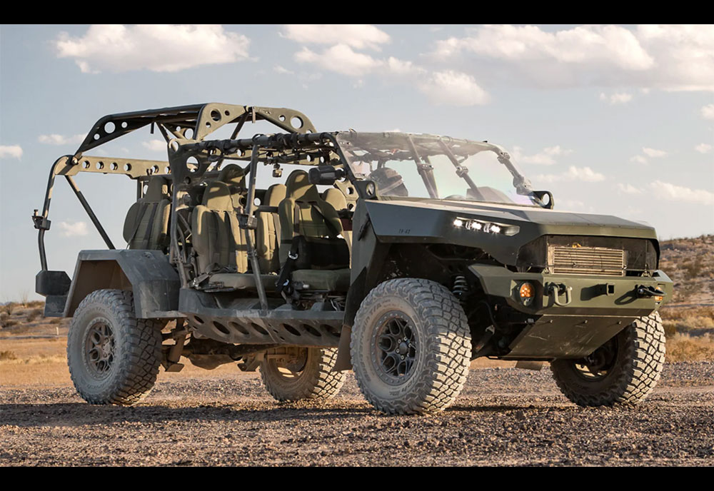 Image of the GM Defense Infantry Squad Vehicle (ISV)