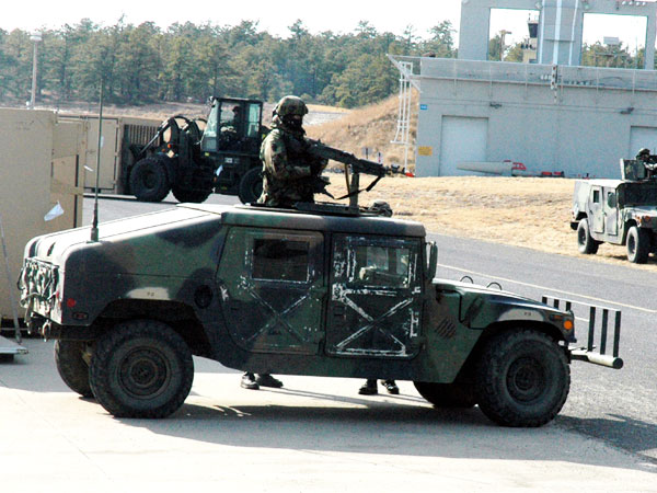 Image of the HMMWV (High Mobility Multi-Purpose Wheeled Vehicle) / (Humvee)