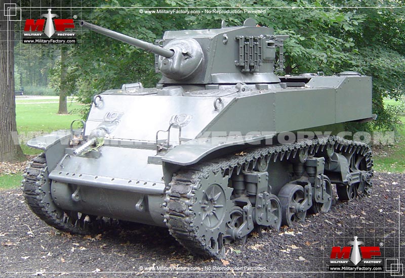 Image of the M5 Stuart (Light Tank, M5) (Stuart VI)