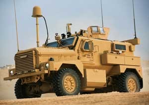 Thumbnail picture of the Cougar MRAP vehicle