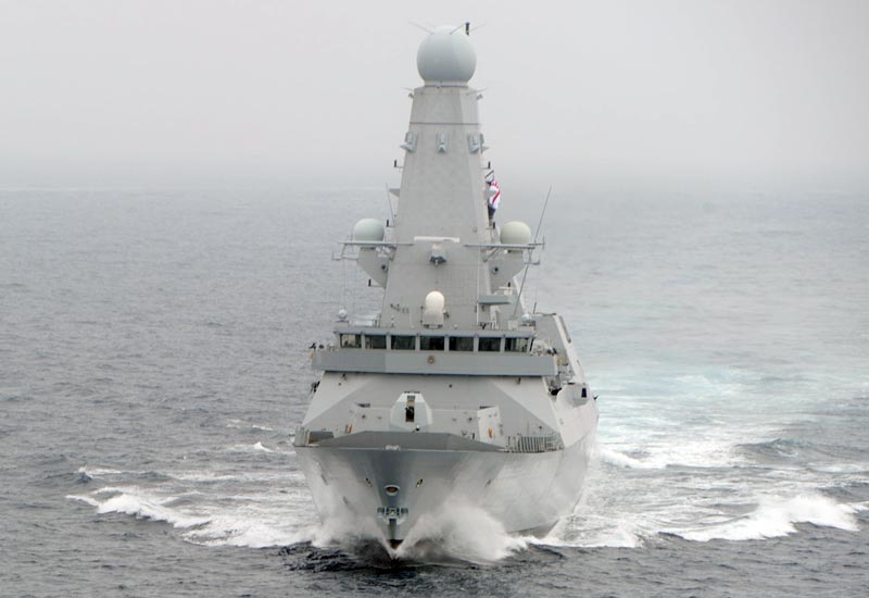 Image of the HMS Dauntless (D33)