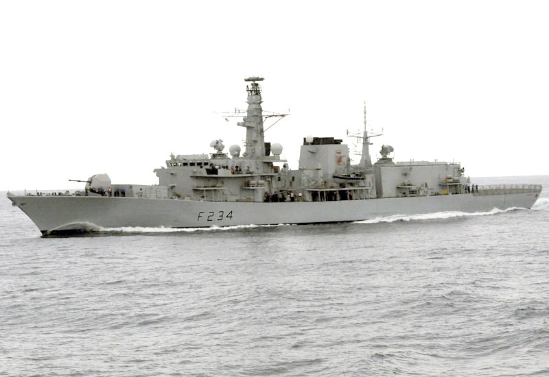 Image of the HMS Iron Duke (F234)