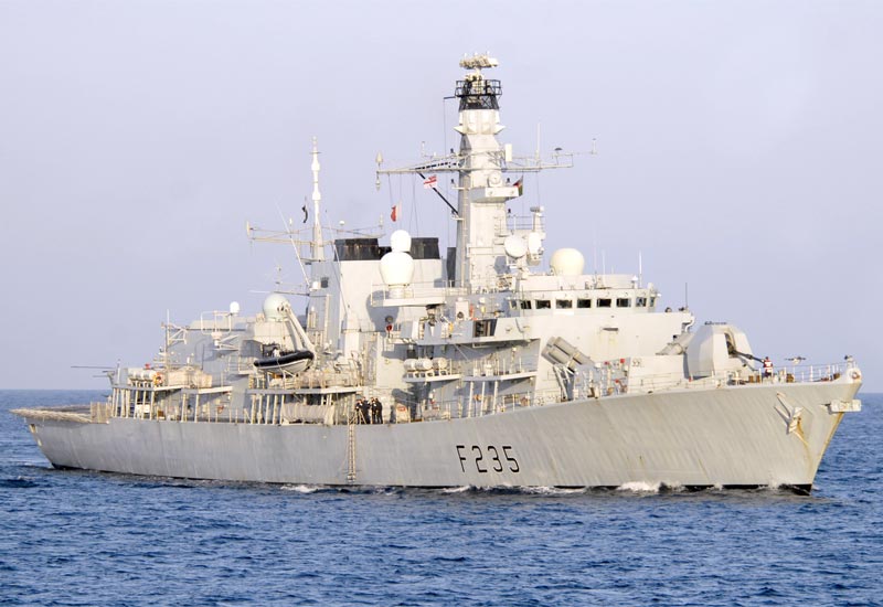 Image of the HMS Monmouth (F235)