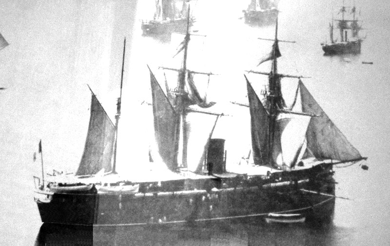 Image of the FS La Gloire (1860)