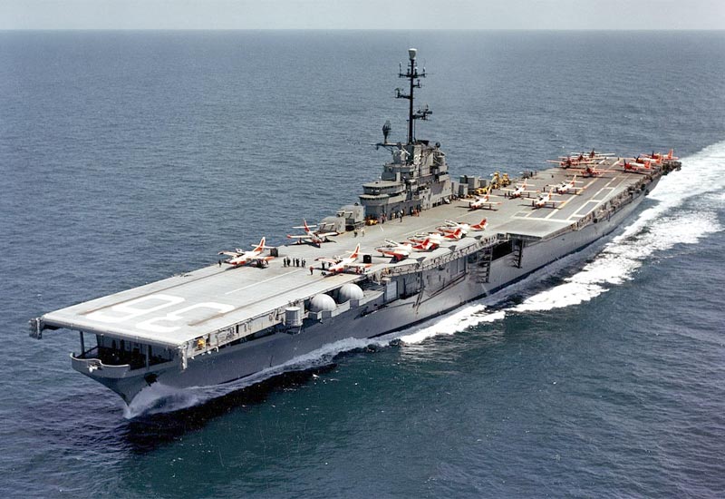 Image of the USS Antietam (CV-36)