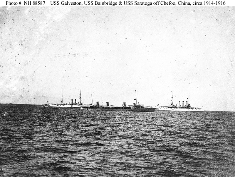 Image of the USS Bainbridge (DD-1)