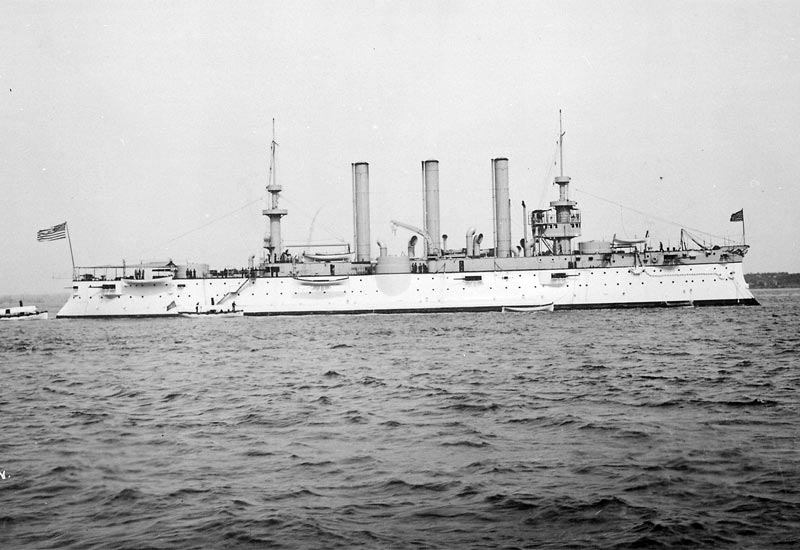 Image of the USS Brooklyn (ACR-3) / (CA-3)