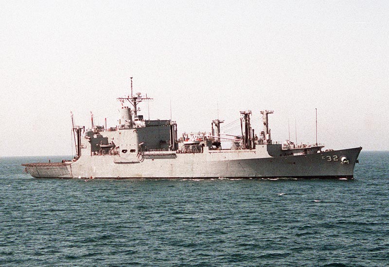 Image of the USS Flint (AR-32 / T-AE-32)