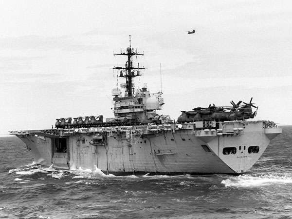 Image of the USS Okinawa (LPH-3)