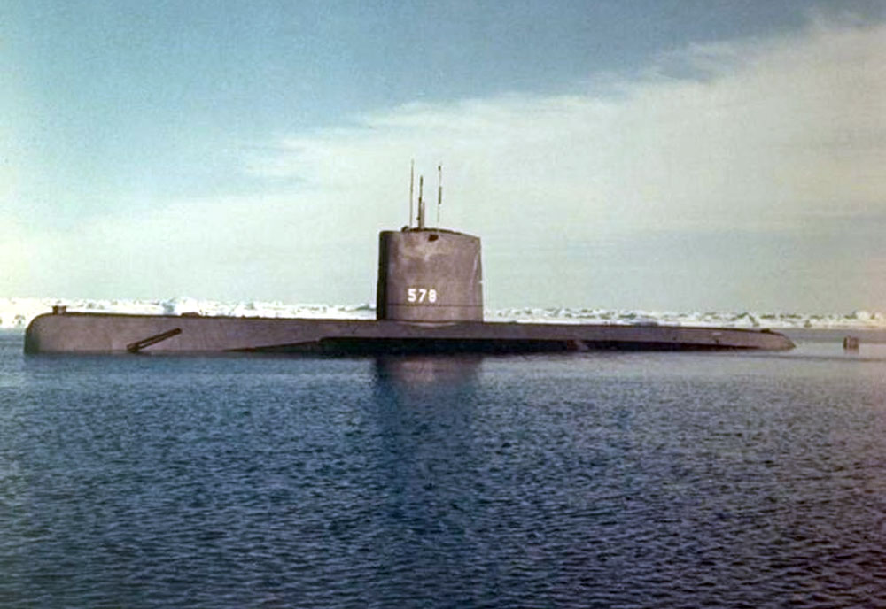 Image of the USS Skate (SSN-578)