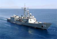 Picture of the HMAS Melbourne (FFG-05)