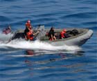 Picture of the Rigid Inflatable Boat (RIB)