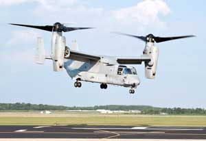 Picture of the Bell Boeing V-22 Osprey