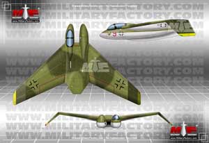 Picture of the Heinkel He P.1078B