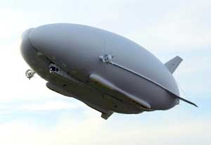 Picture of the Hybrid Air Vehicles Airlander 10