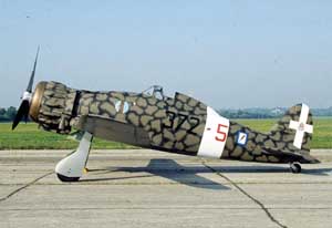 Picture of the Macchi C.200 Saetta (Lightning)
