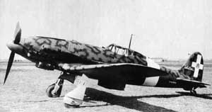 Picture of the Macchi C.205 Veltro (Greyhound)