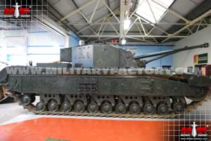Picture of the Infantry Tank Churchill (A43) Black Prince