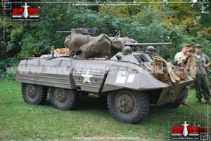 Picture of the M8 Greyhound (Light Armored Car M8)