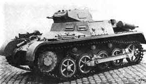 Picture of the SdKfz 101 Panzer I