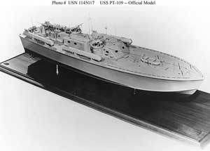 Picture of the ELCO PT Boat (Patrol Torpedo)
