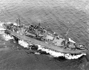Picture of the USS Appalachian (AGC-1)