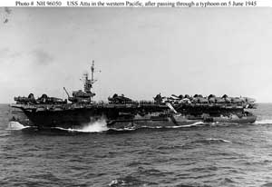 Picture of the USS Attu (CVE-102)