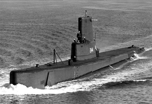 Picture of the USS Cavalla (SS-244)