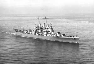 Picture of the USS Cleveland (CL-55)