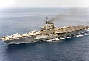 Picture of the USS Franklin D. Roosevelt (CV-42)
