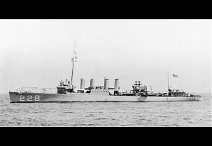 Picture of the USS John D. Ford (DD-228)