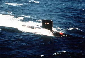 Picture of the USS Sturgeon (SSN-637)